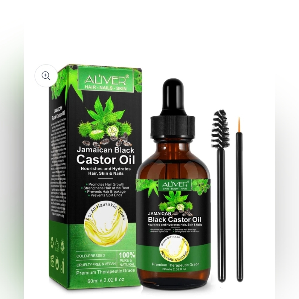 12 Bottles Al'iver Jamaican Black Castor Oil 2.02 fl oz.each Sealed In Box